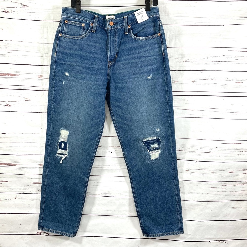 J.‎ Crew Women’s Slouchy boyfriend jeans Putnam wash AV758 Blue Size 29